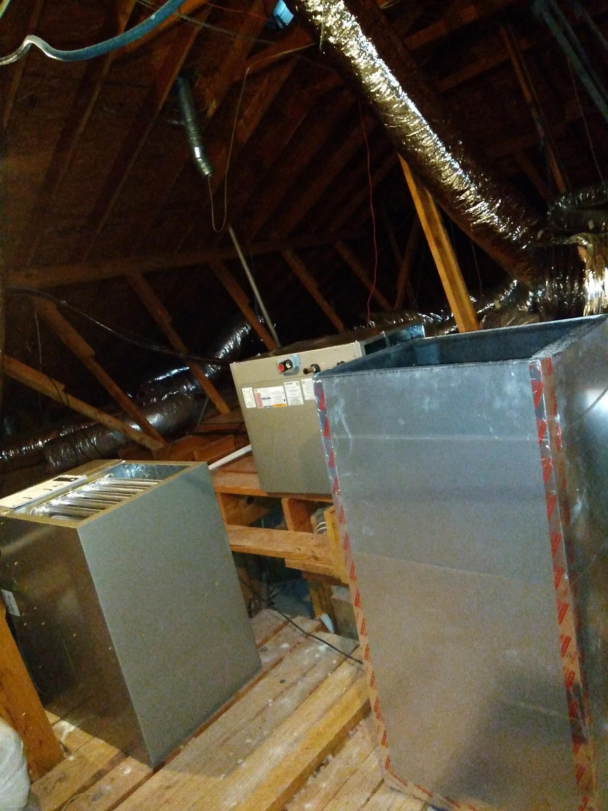 Attic Units Installation — Houston TX