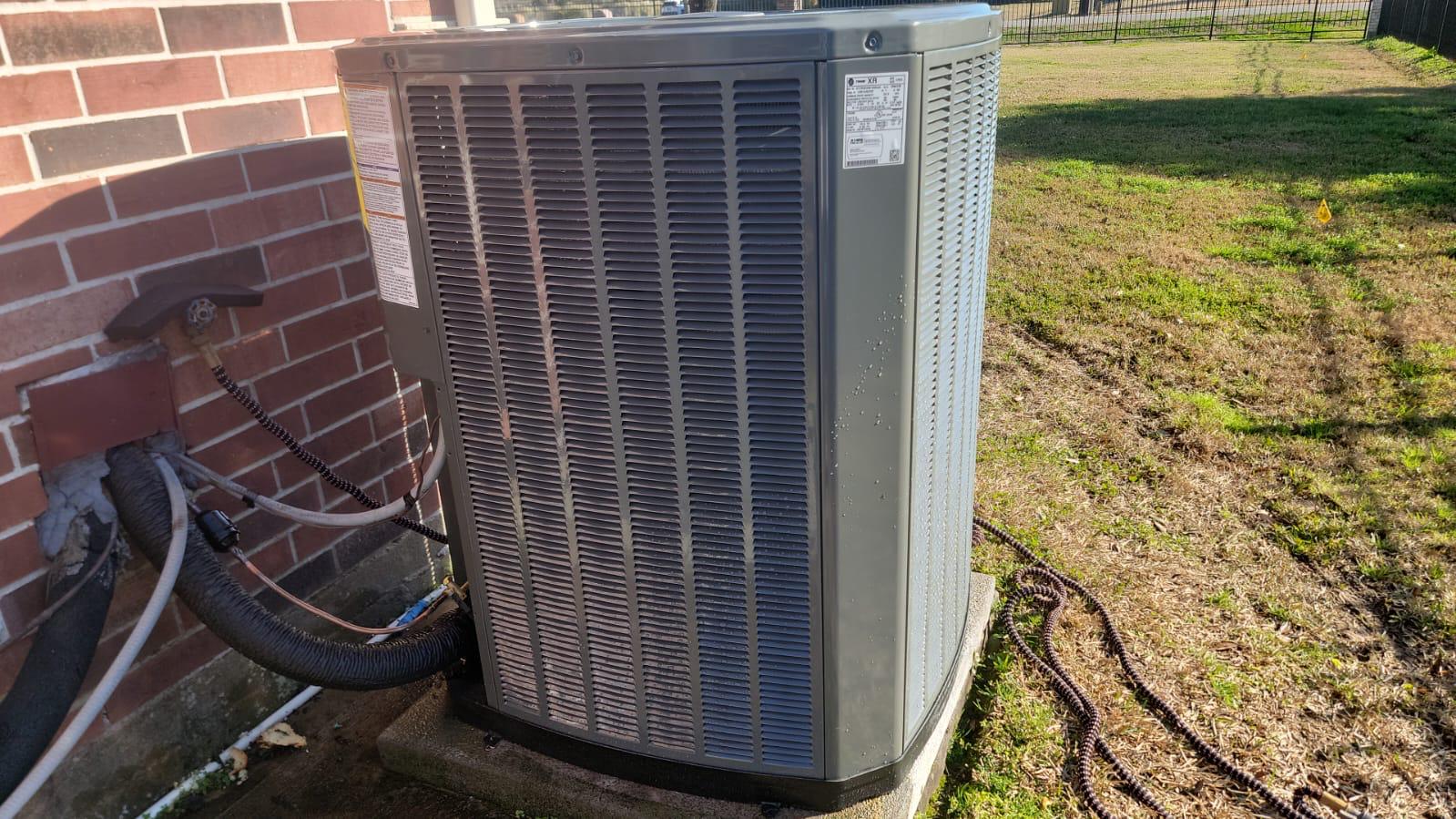Outside Units Installation — Houston TX
